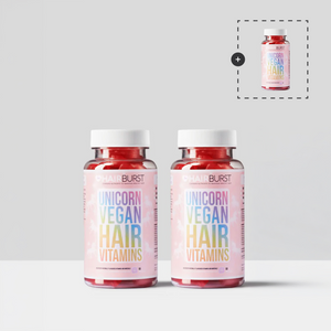 Vegánske vitamíny na vlasy - 3měsíční zásoba