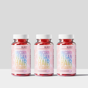 Veganské vitamíny na vlasy - 3měsíční balení