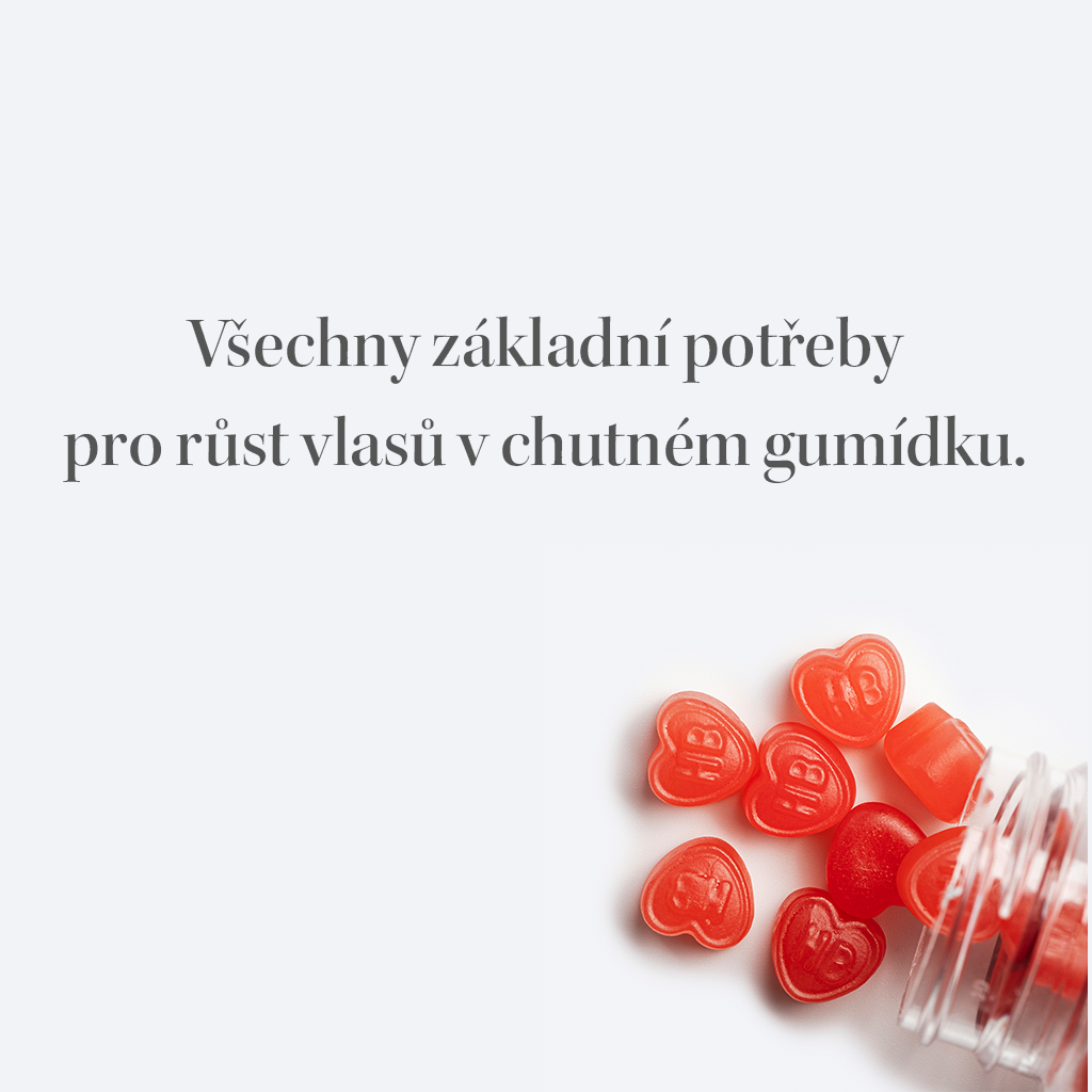 Žvýkací vitamíny na vlasy