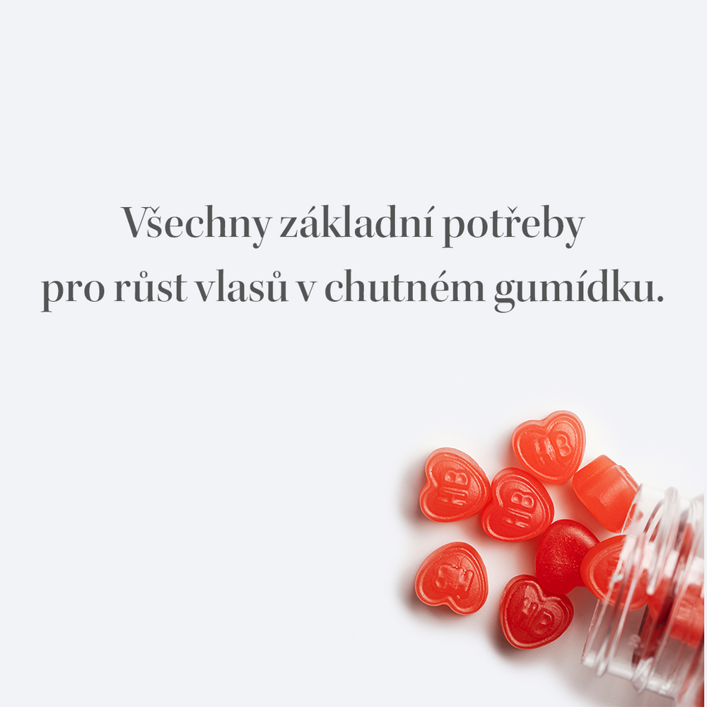 Žvýkací vitamíny na vlasy