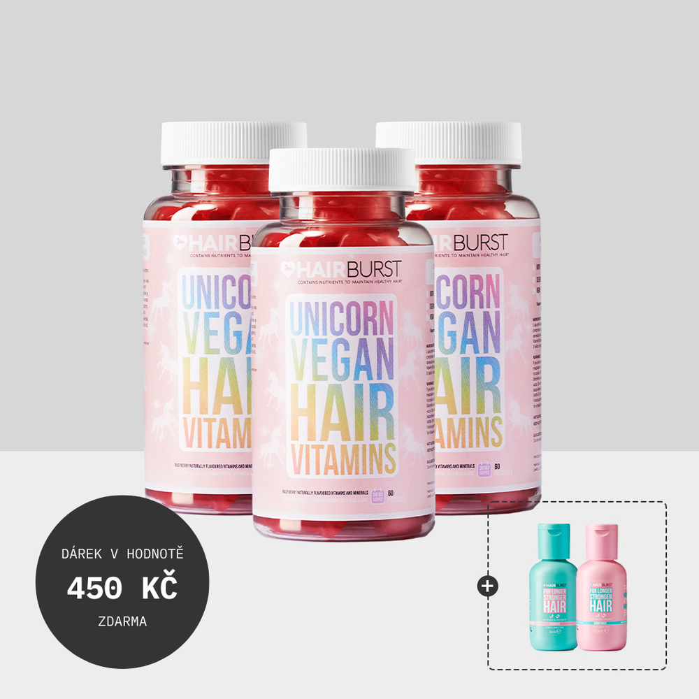 3 měsíční kúra vitamínů na vlasy