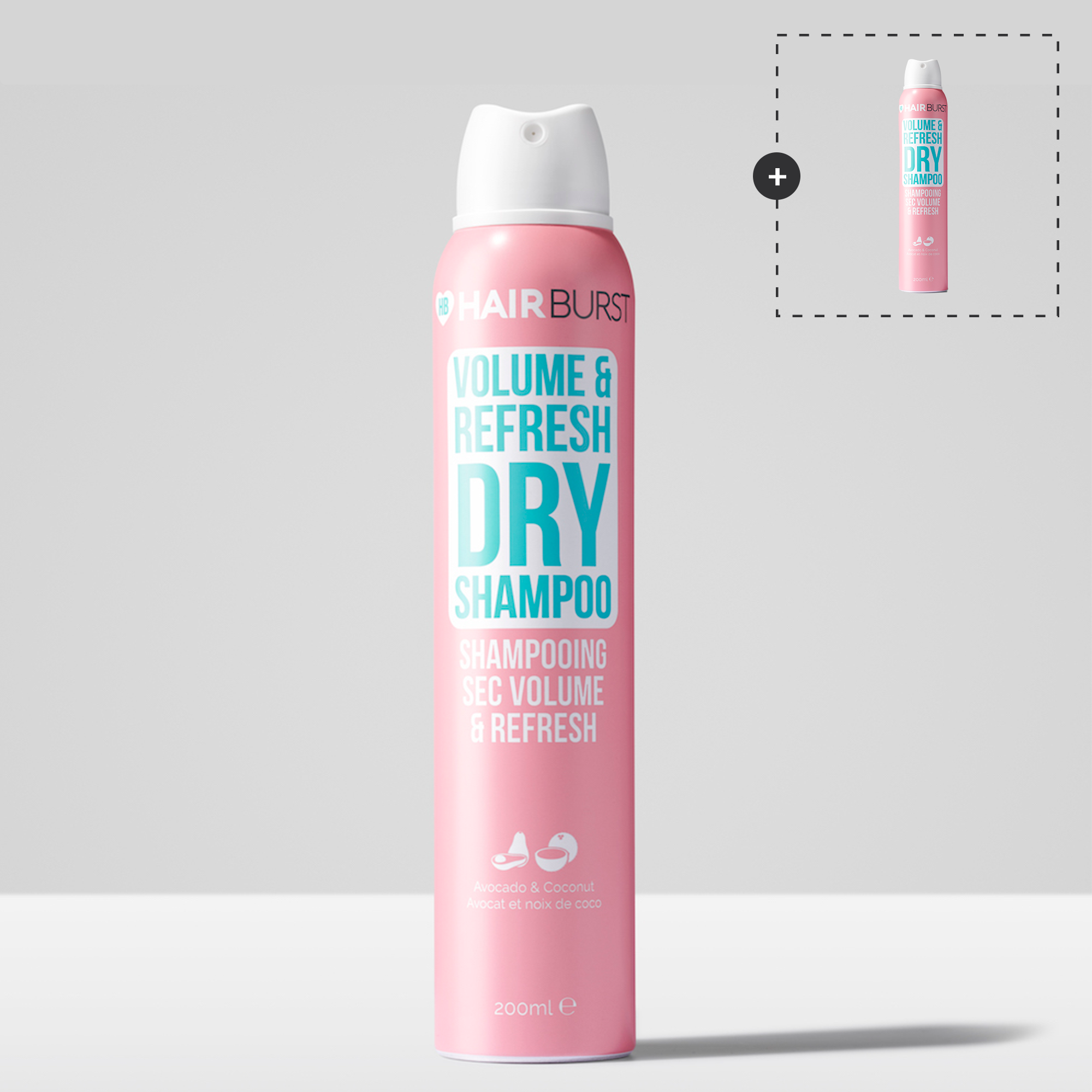 Suchý šampon pro objem a svěžest