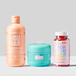 Veganské trio pro zdravé vlasy