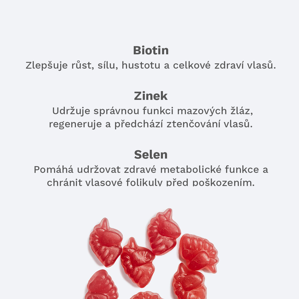 Vegánske vitamíny na vlasy