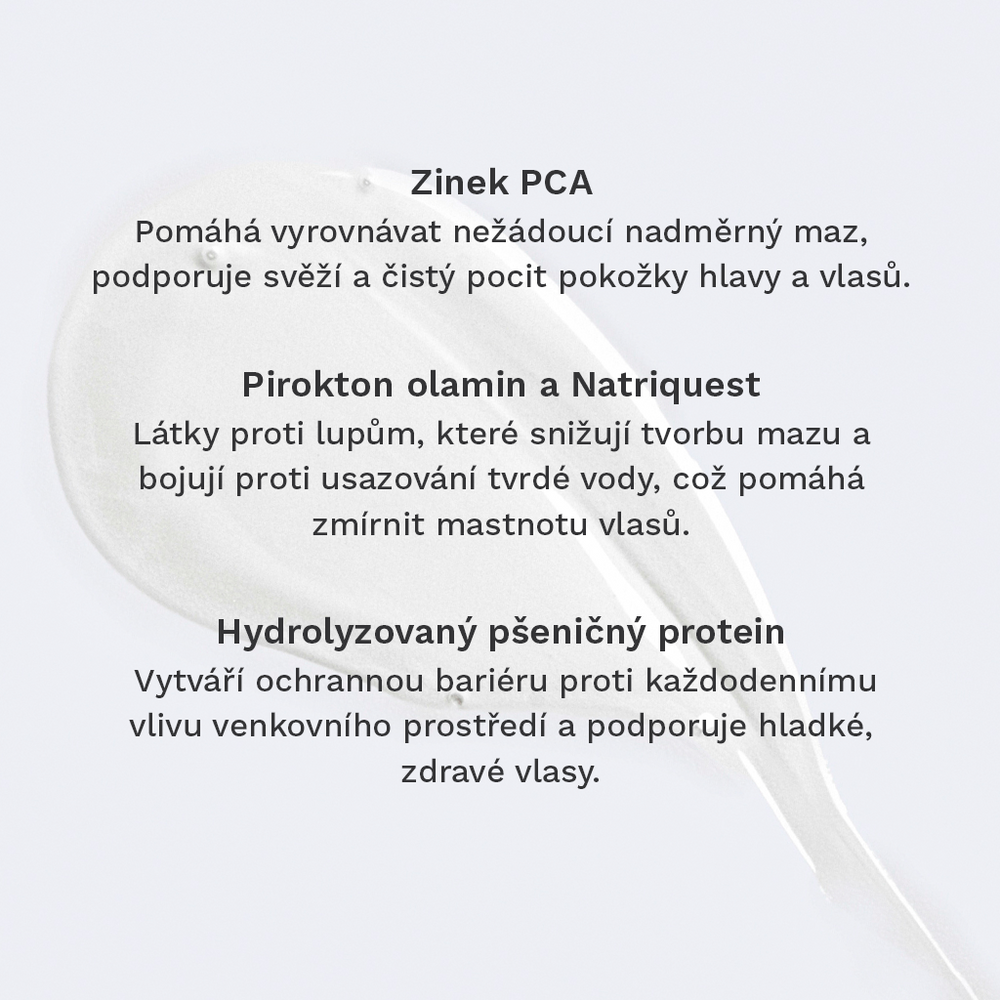 Šampon na mastné vlasy