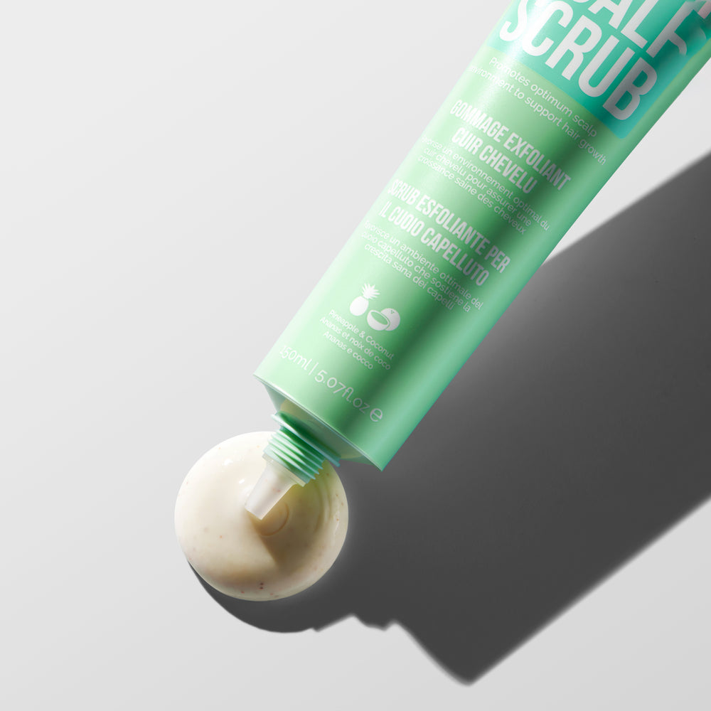 Čistící peeling na pokožky hlavy
