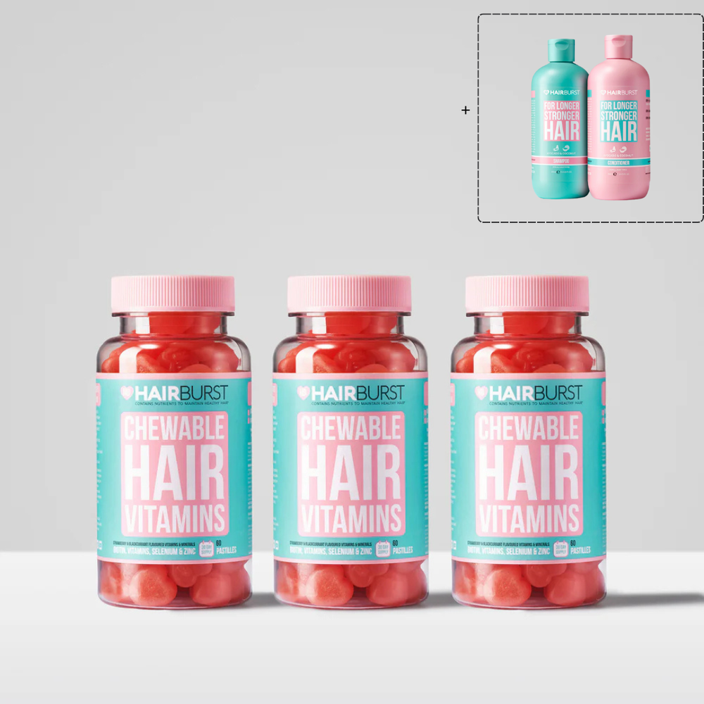 3M kúra vitamínů na vlasy - žvýkací