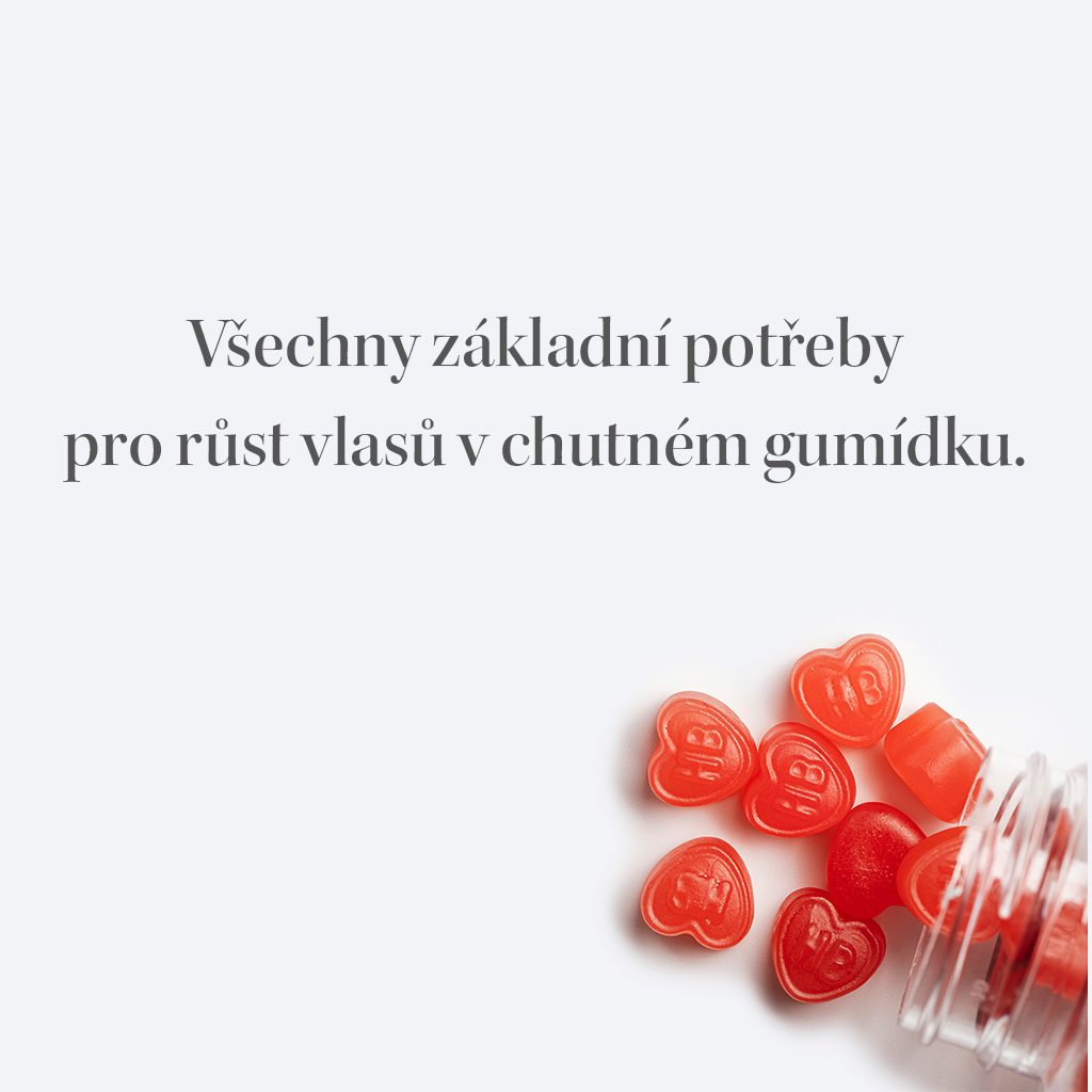 Žvýkací vlasové vitamíny