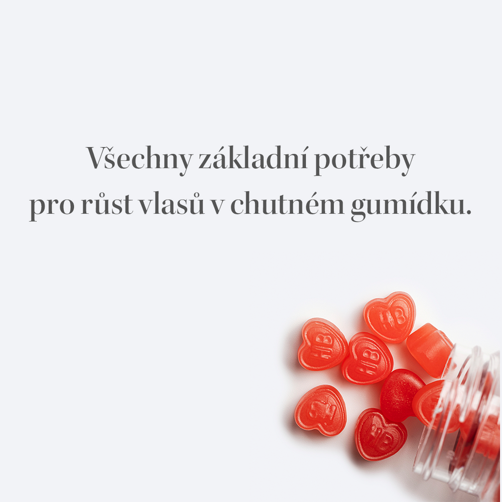 Žvýkací vlasové vitamíny