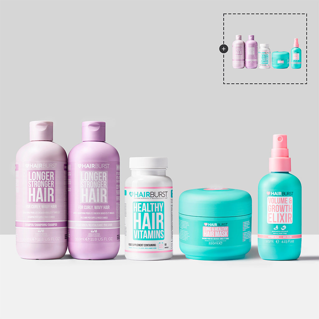 Ultimátní sada na růst vlasů s vitamíny - tobolkové