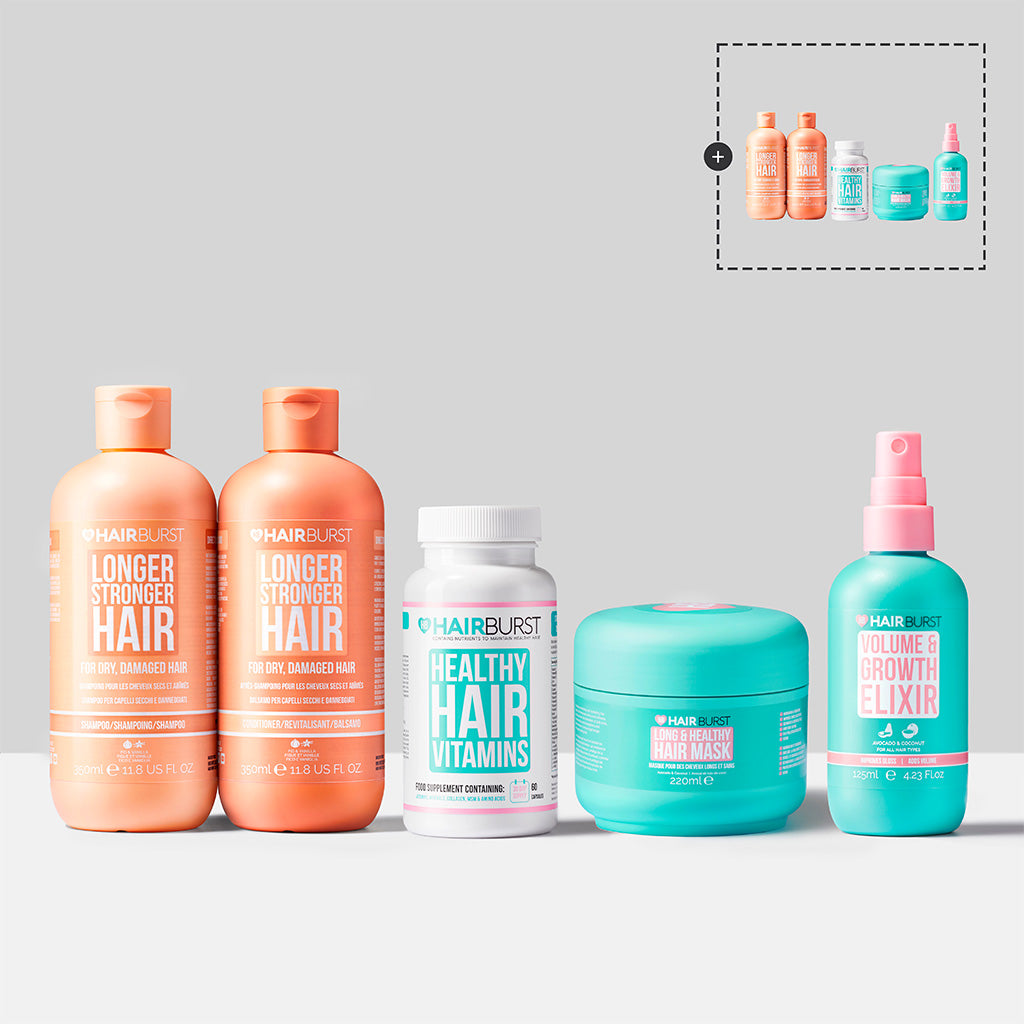 Ultimátní sada na růst vlasů s vitamíny - tobolkové