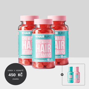 3 měsíční kúra vitamínů na vlasy