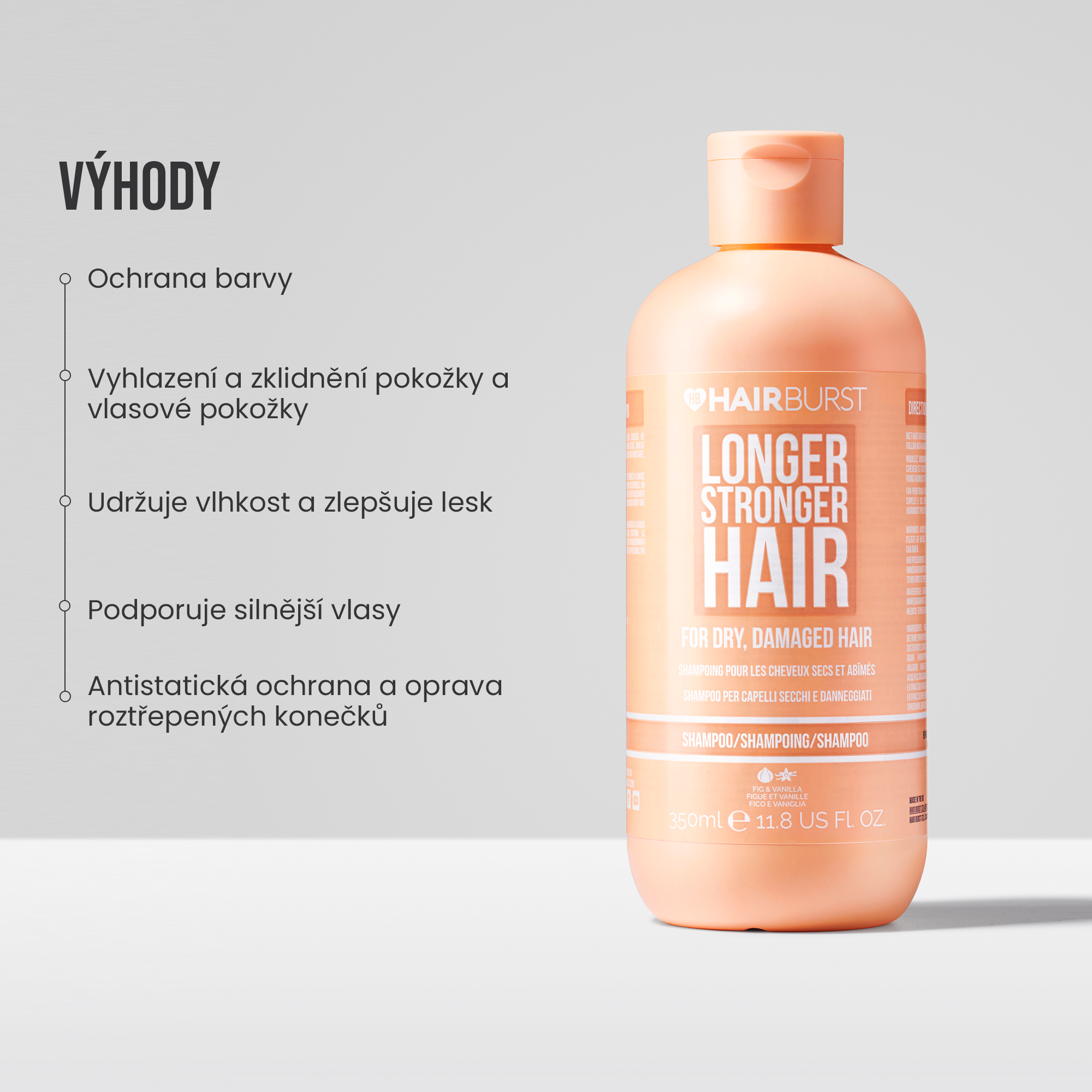 Šampon pro suché a poškozené vlasy