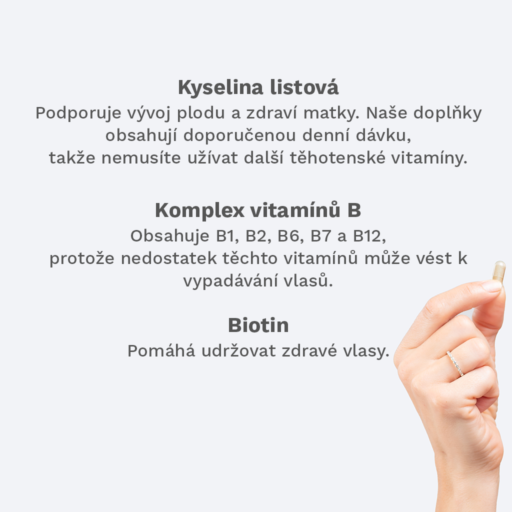 Vlasové vitamíny pro těhotné