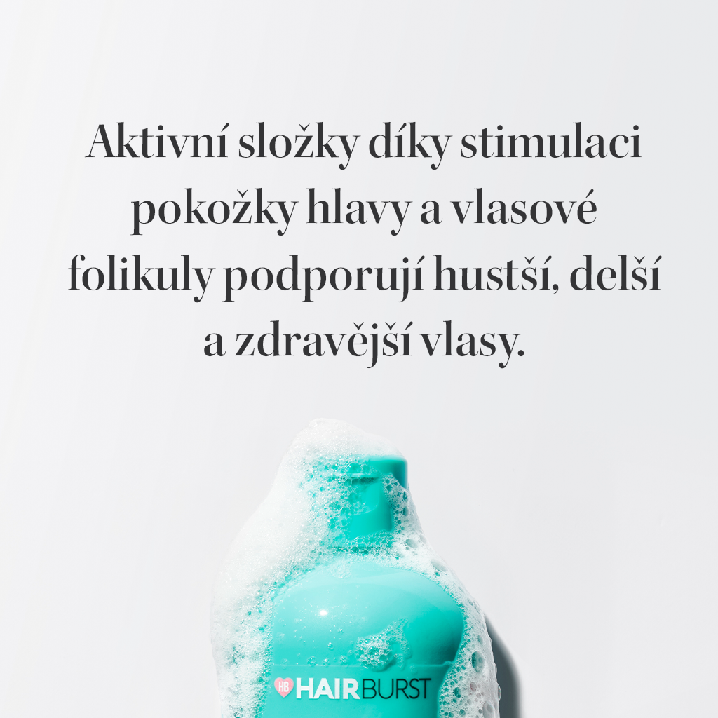 Šampon pro delší a silnejší vlasy