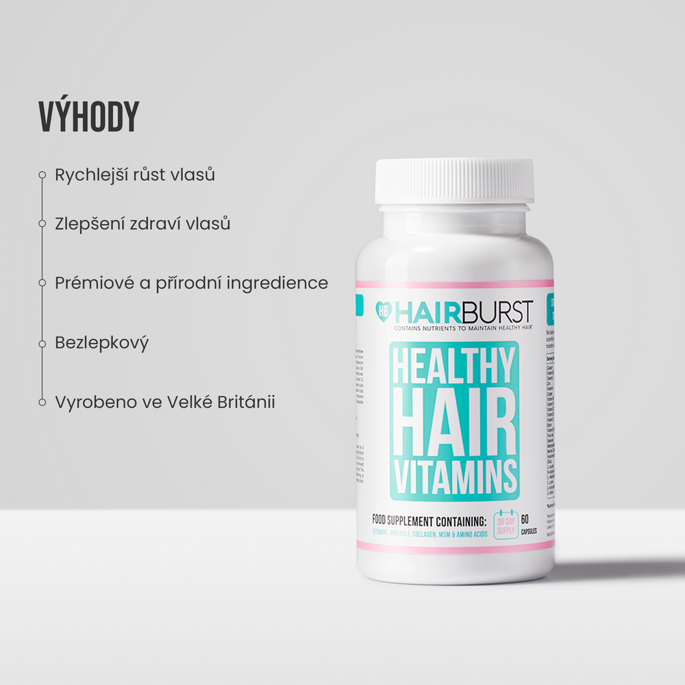 Vitamíny pro zdravé vlasy